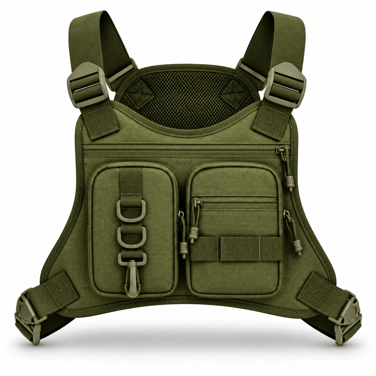 Taktische Brusttasche Black Airsoft Chest Rig Duo