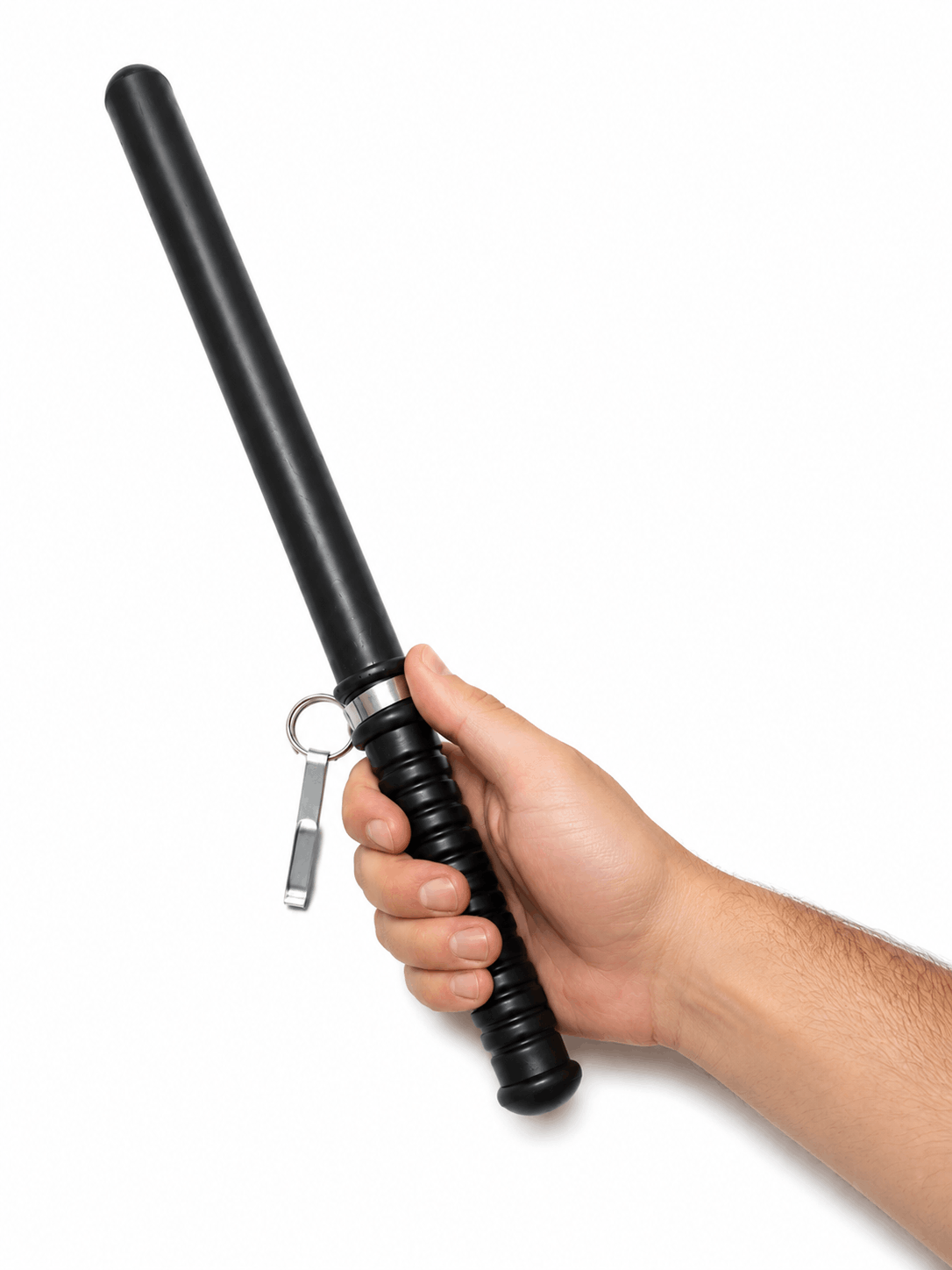 Gumeni štap 49 cm Black Airsoft Guardian Baton