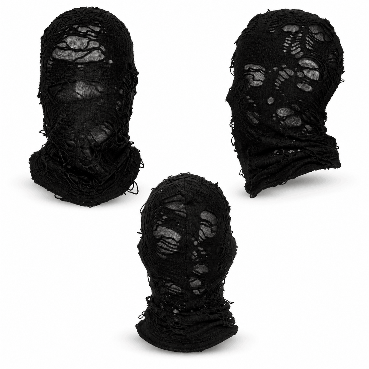Destroy-Balaclava BlackAirsoft SHRED – Schwarz
