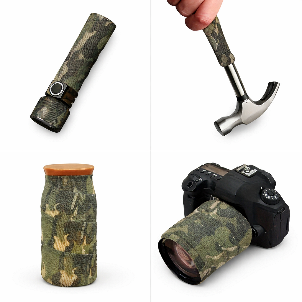 Камуфлажна самозалепваща лента – 2 бр. комплект