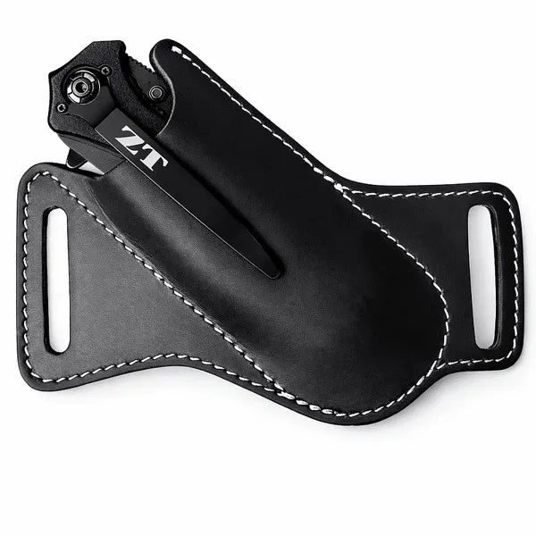 Кожен кобур за нож за колан