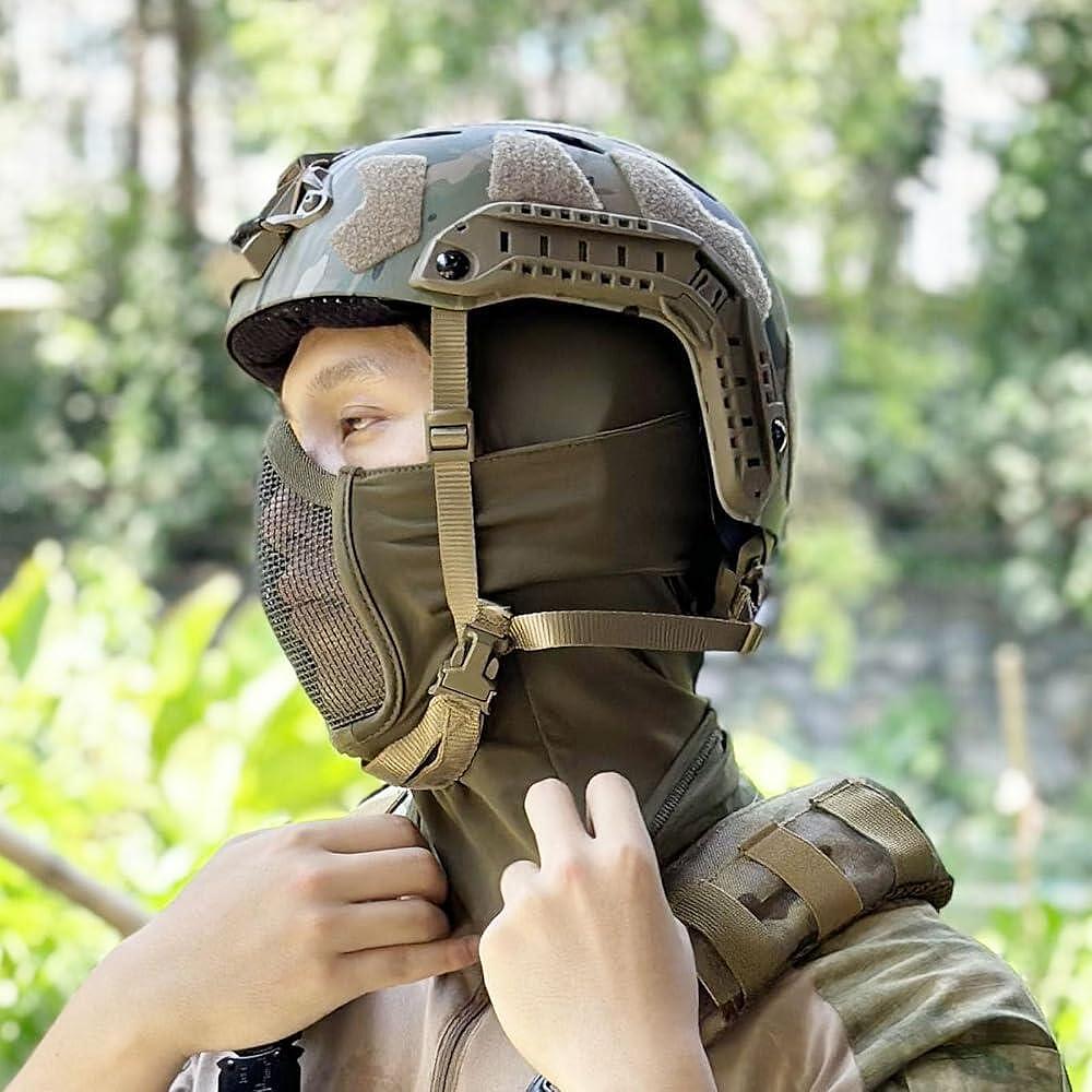 Тактическа балаклава с вградена маска за уста