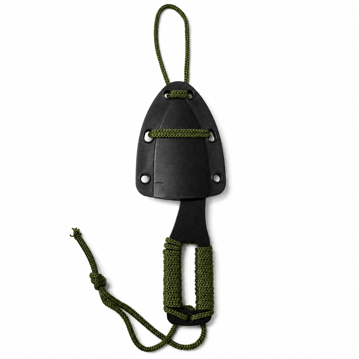 Taktički nož KEYD Black Airsoft za vrat s futrolom