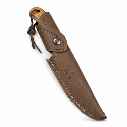 Lovecký nůž Browning Whitetail Legacy s dřevěnou rukojetí a pouzdrem
