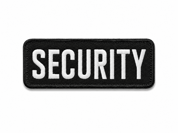 Ετικέτα SECURITY 13x5 εκ. με βέλκρο πίσω μέρος