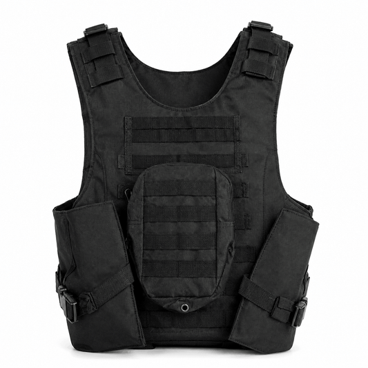 Тактическа жилетка BlackAirsoft SECURITY с модулни джобове