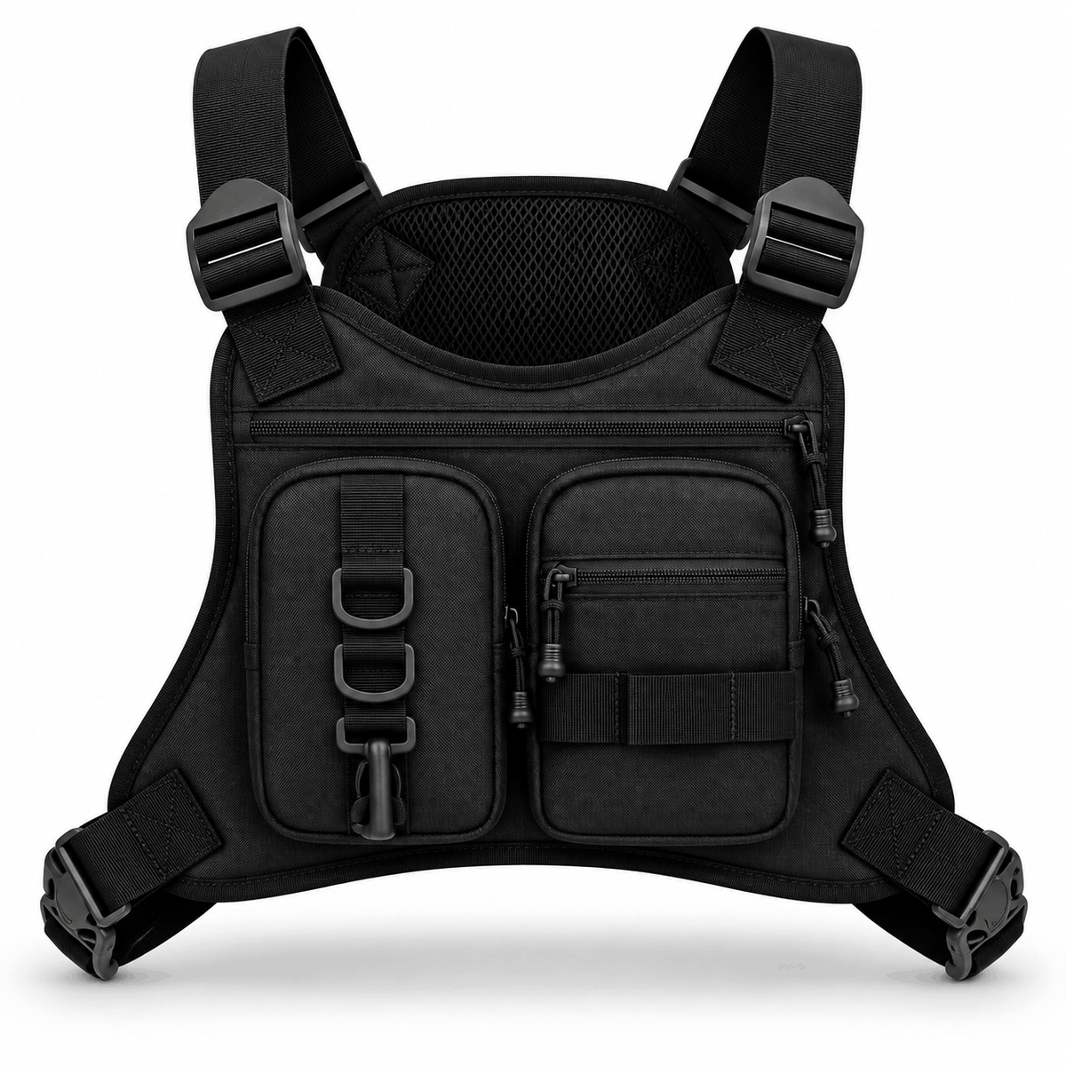 Taktische Brusttasche Black Airsoft Chest Rig Duo