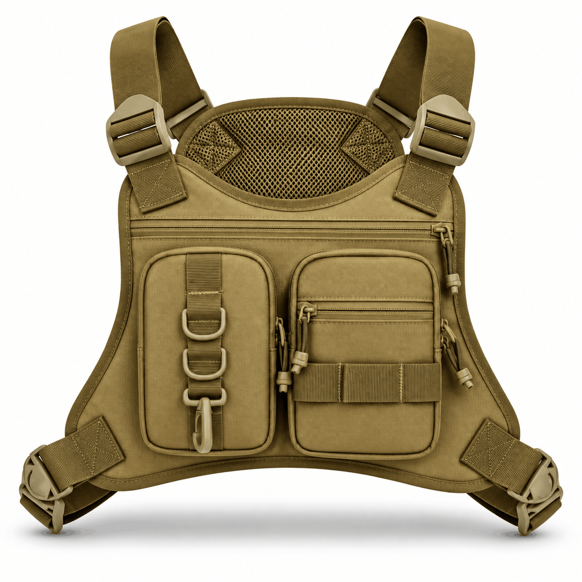 Taktische Brusttasche Black Airsoft Chest Rig Duo