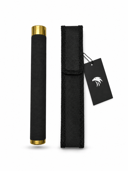 Teleskopska čelična palica Black Airsoft GOLDEN 53 cm s futrolom