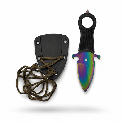 Taktický nůž na krk BlackAirsoft HALO Chameleon s pouzdrem