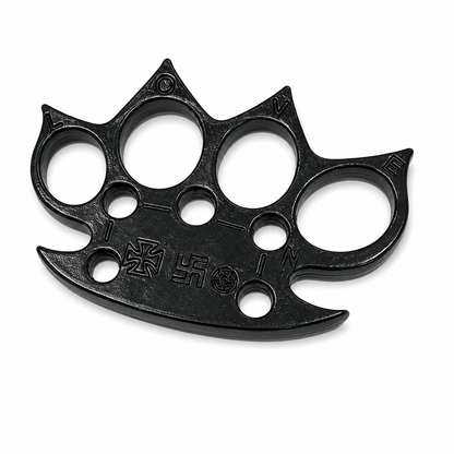 Černý kovový box BlackAirsoft IRON FANG se 4 hroty