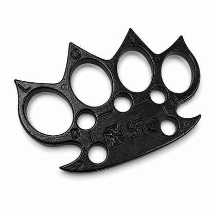 Černý kovový box BlackAirsoft IRON FANG se 4 hroty