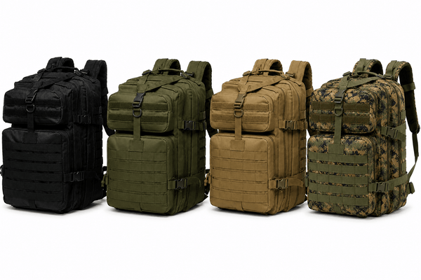Taktički ruksak 45L BlackAirsoft Ranger, s velcro zastavom 900D
