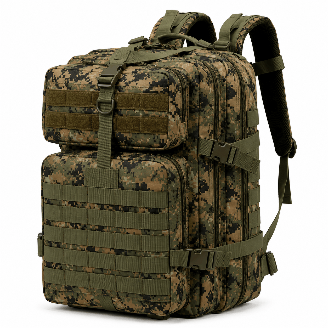 Тактическа раница 45L BlackAirsoft Ranger, с велкро флаг 900D