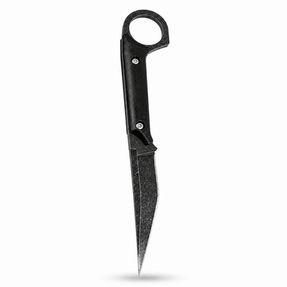 Nůž Black Airsoft Shadow Ring s pouzdrem