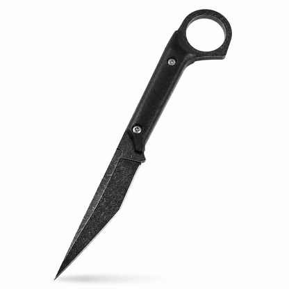 Nůž Black Airsoft Shadow Ring s pouzdrem