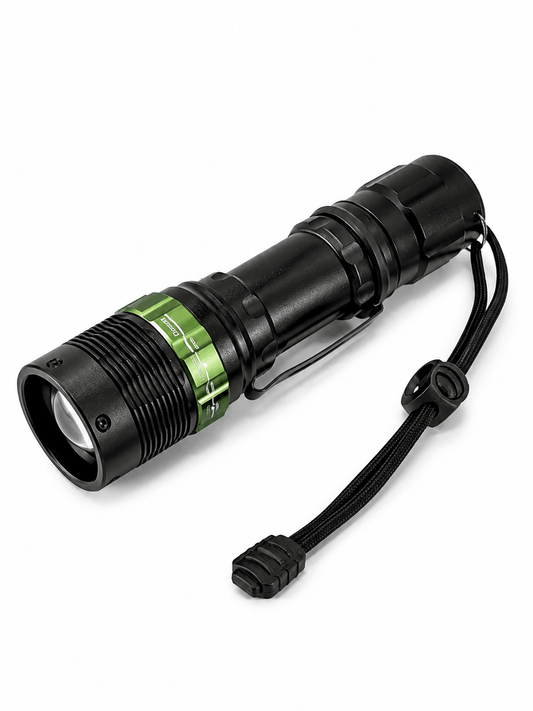 Taktička LED lampa BlackAirsoft GREENFORGE sa zumom, Li-ion baterijom
