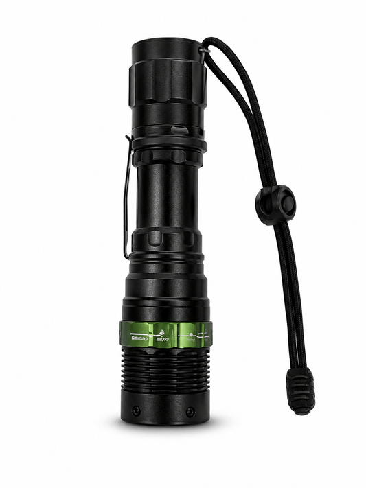Taktička LED lampa BlackAirsoft GREENFORGE sa zumom, Li-ion baterijom