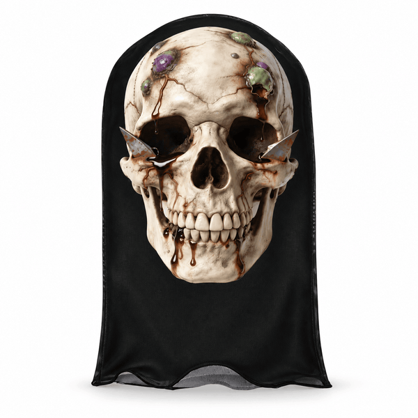 Διχτυωτή μάσκα BlackAirsoft SKULL – Κρανίο ζόμπι
