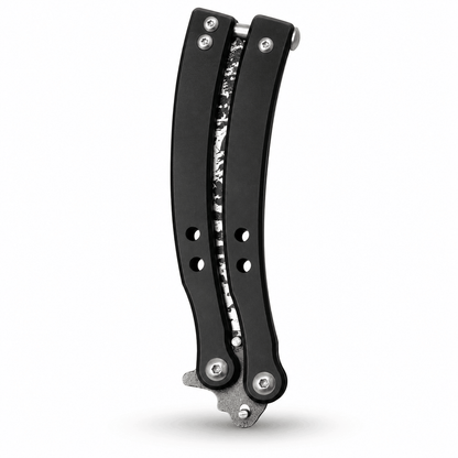 BlackAirsoft GRAFFITI Butterflymesser
