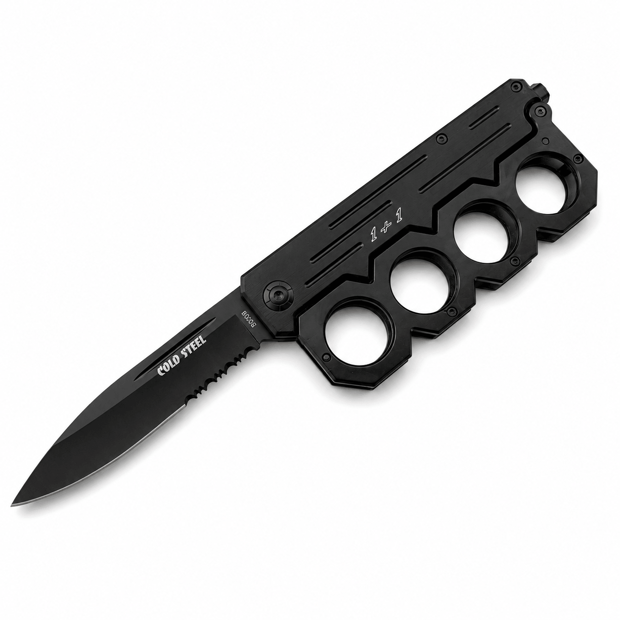 Skládací nůž typu box Cold Steel 1+1 s částečně zubatým ostřím