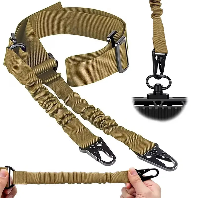 Двуточков ремък за дългоцевно оръжие