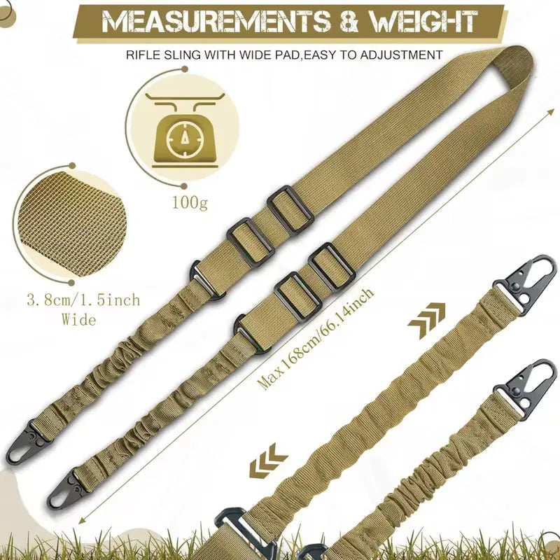 Двуточков ремък за дългоцевно оръжие