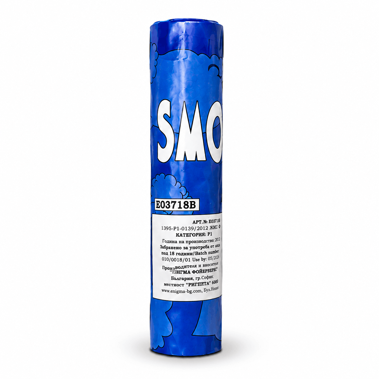 Barevná dýmovnice Enigma Smoke – 40 sekund