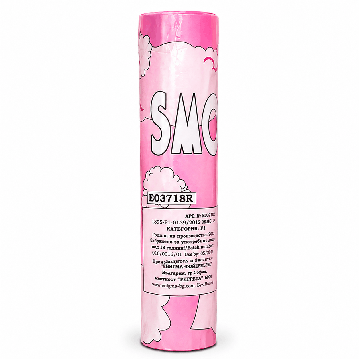 Barevná dýmovnice Enigma Smoke – 40 sekund