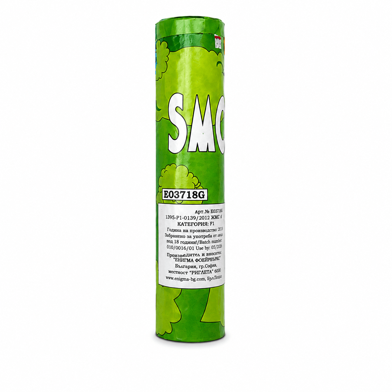 Barevná dýmovnice Enigma Smoke – 40 sekund