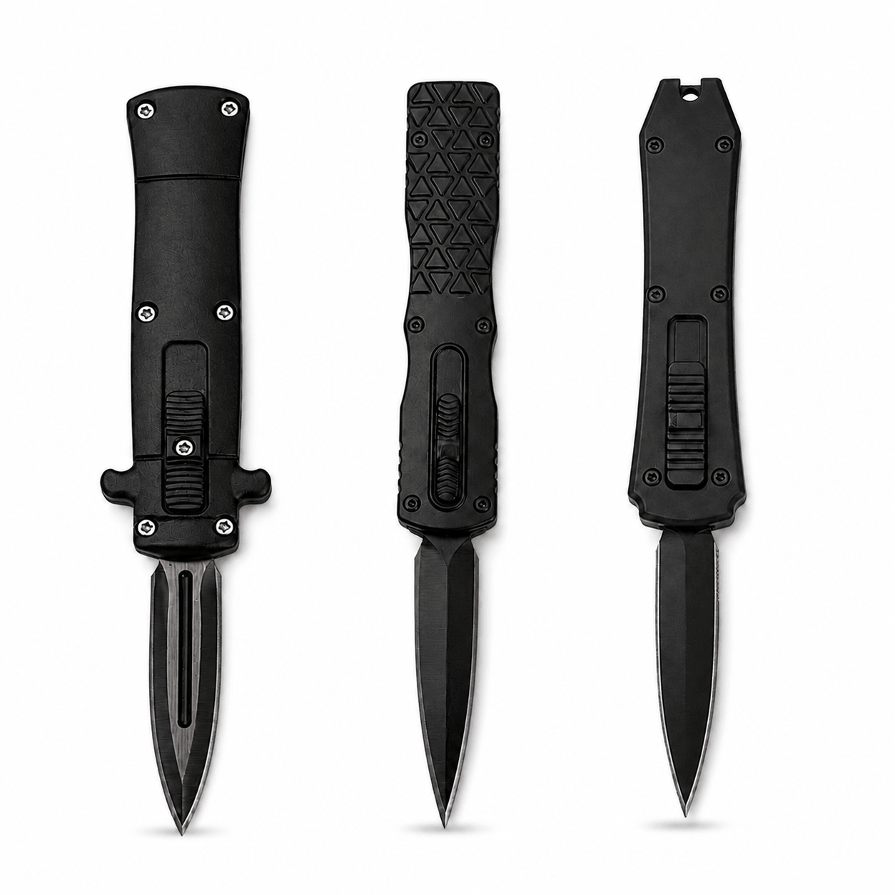 Automatisches Mini-OTF-Messer BlackAirsoft 13 cm