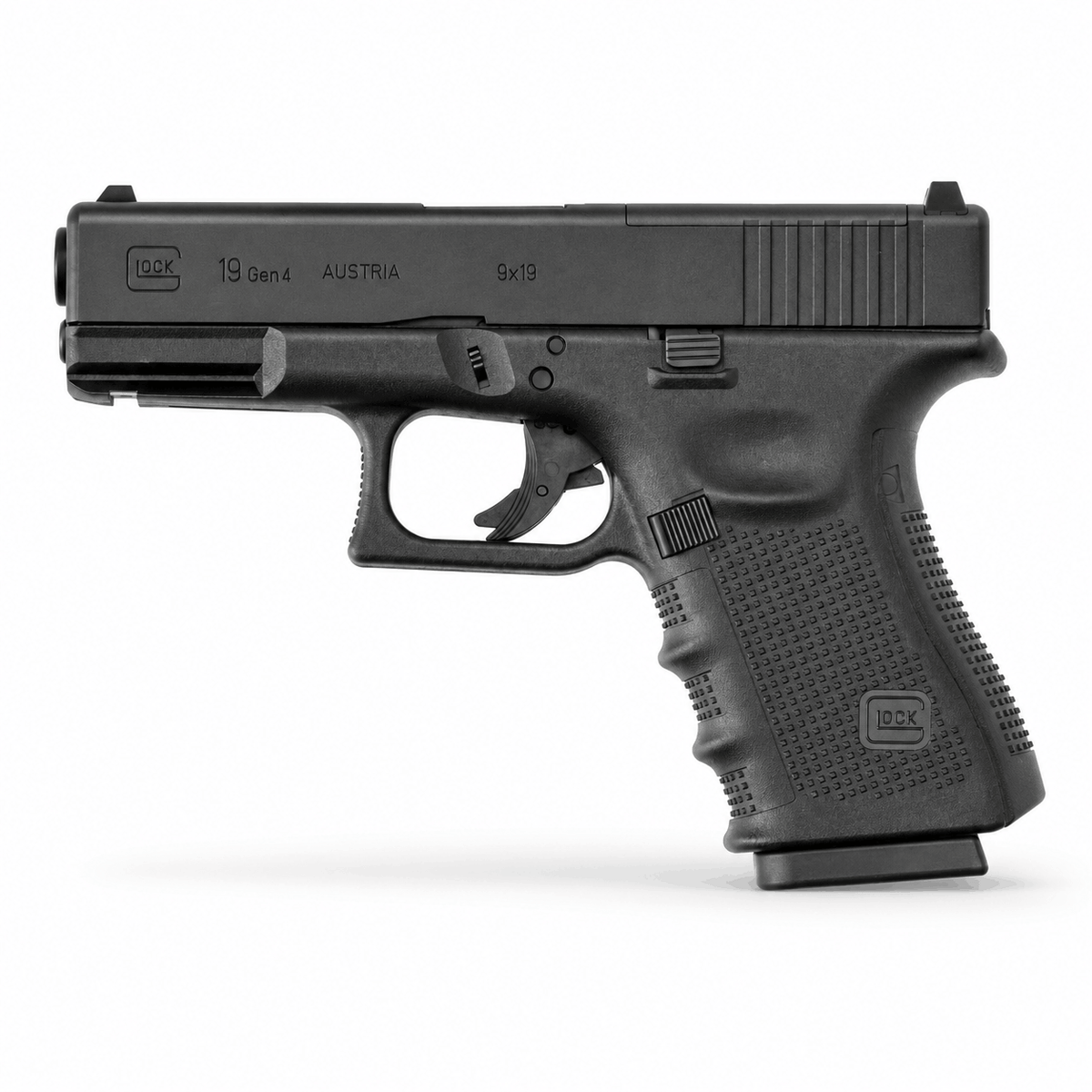 Vzduchová pistole Glock 19 MOS Gen 4 CO₂ – 4,5 mm