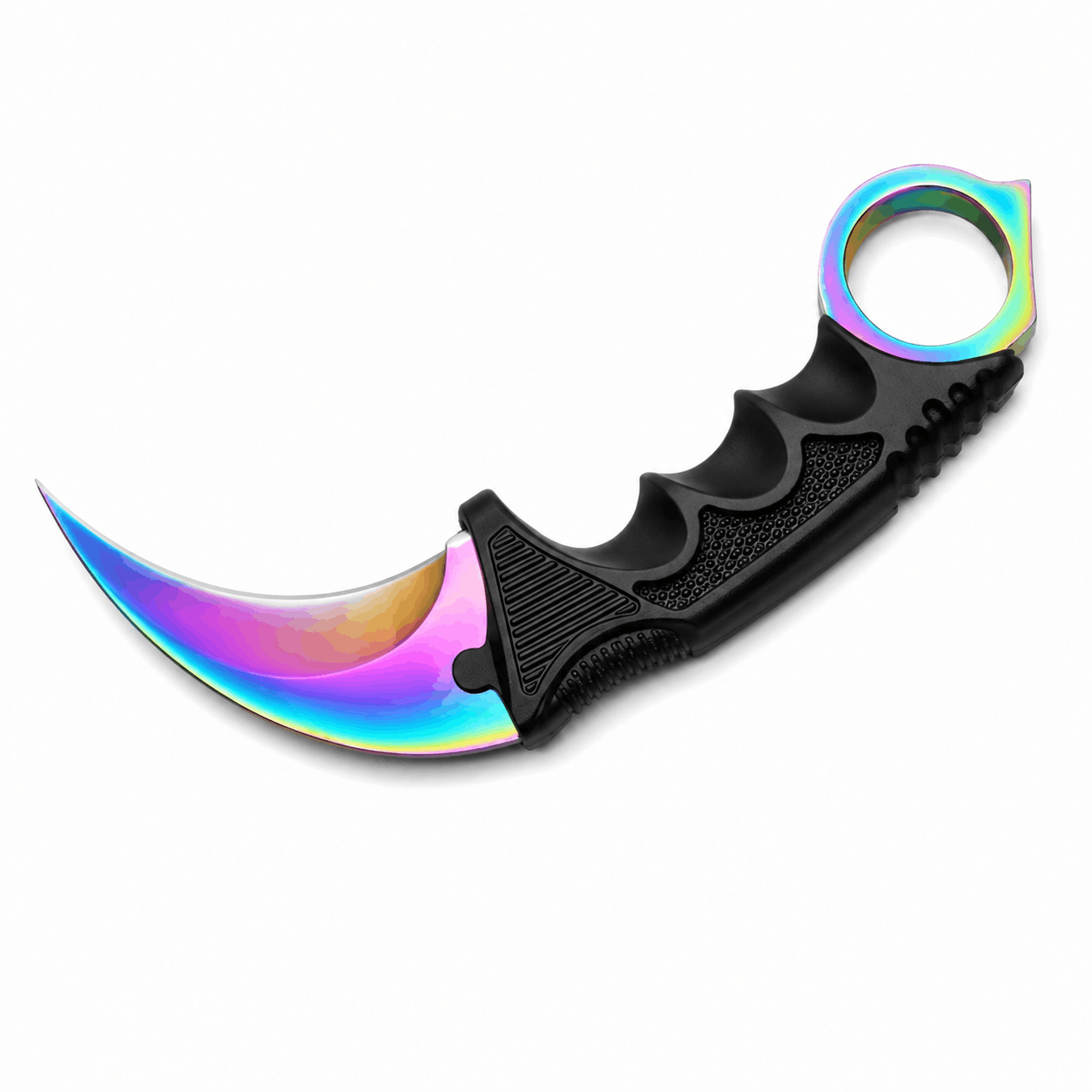 Карамбит нож Rainbow 21 см с предпазен калъф