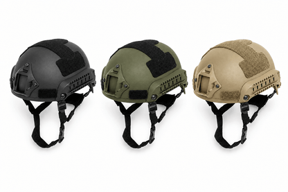 Kaciga za airsoft MICH High-Cut s NVG nosačem i šinama