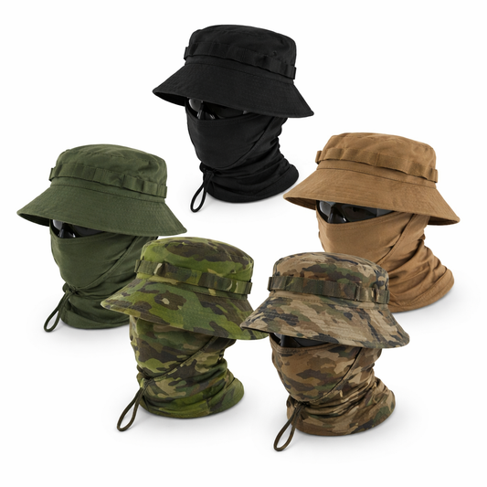 Комплект тактическа шапка с балаклава