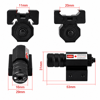 Laserski modul BlackAirsoft Pressure Switch Red Laser