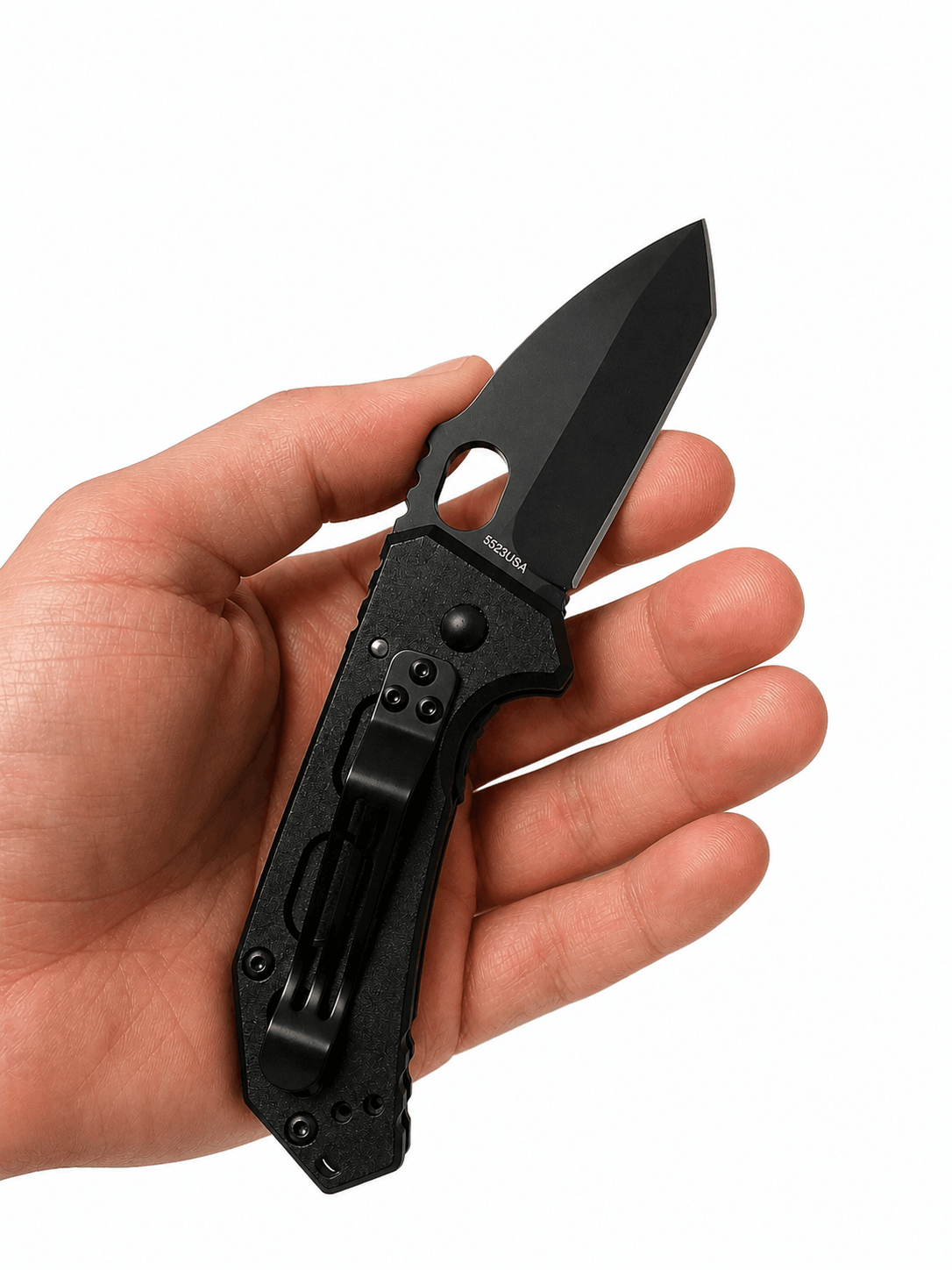 Mini sklopivi nož Black Airsoft KA-BAR - EDC
