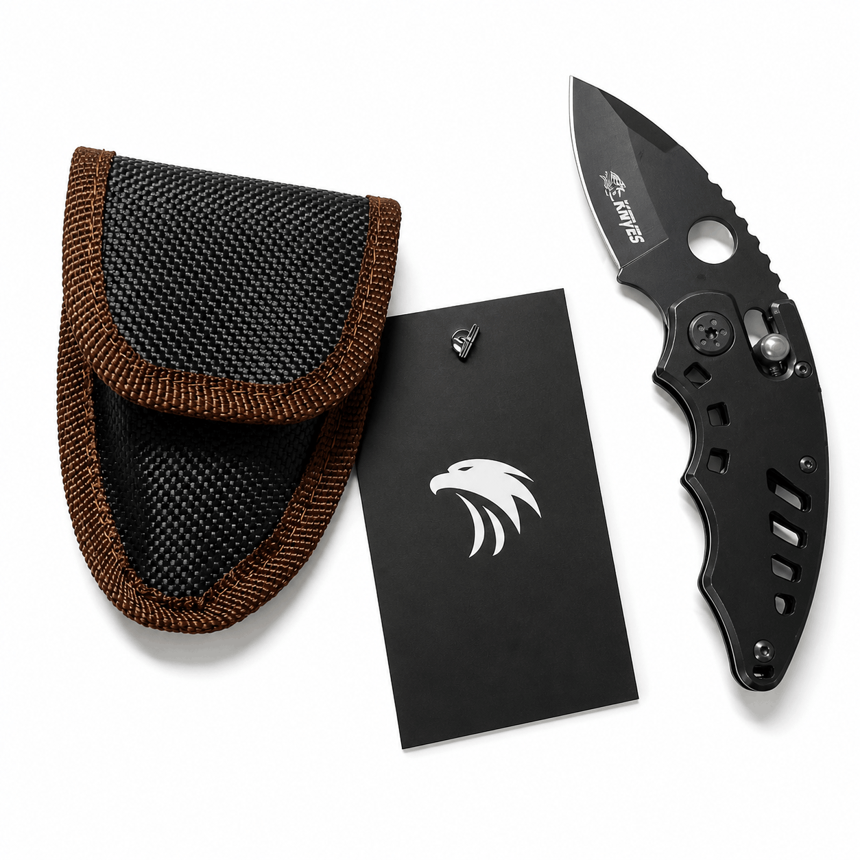 Mini sklopivi nož Black Airsoft KNIFES - EDC