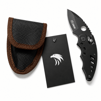 Mini sklopivi nož Black Airsoft KNIFES - EDC