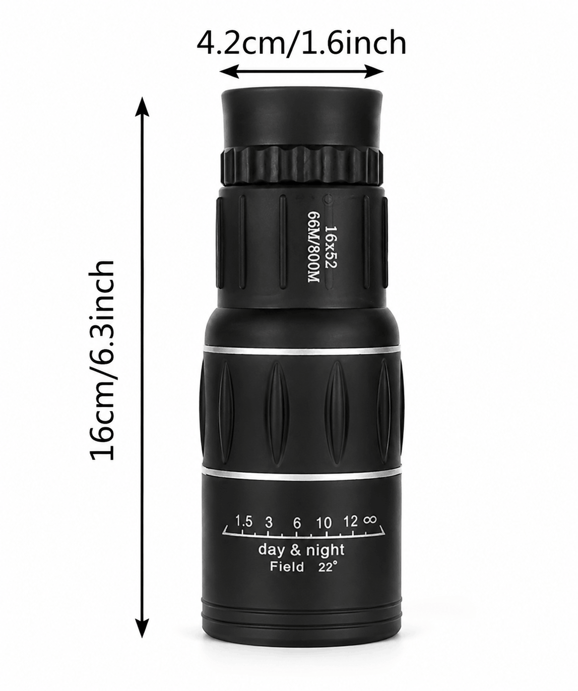 Monokular 16x52 s podesivim fokusom