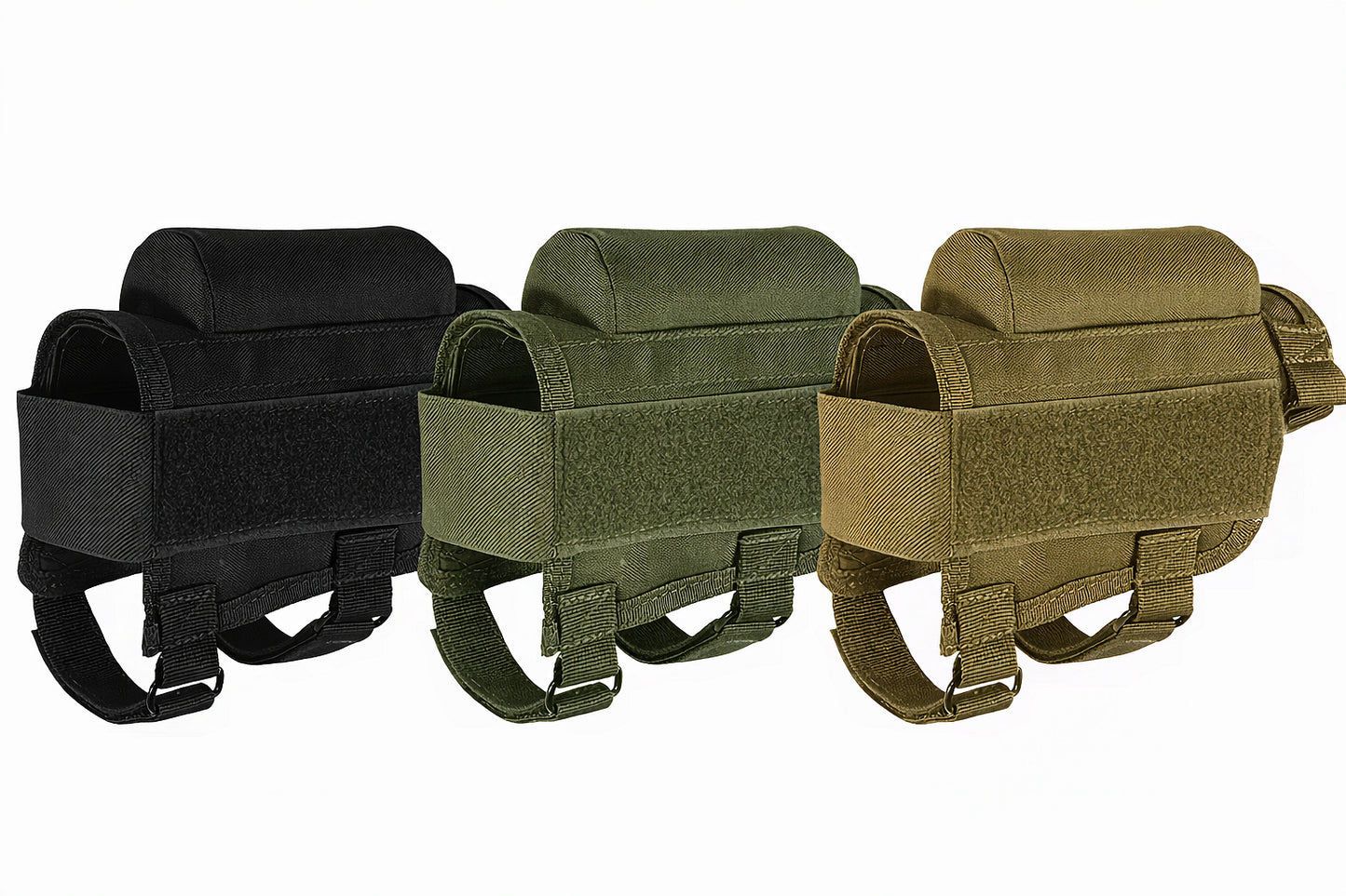 Набузник за приклад с гнезда за ловни патрони, черен