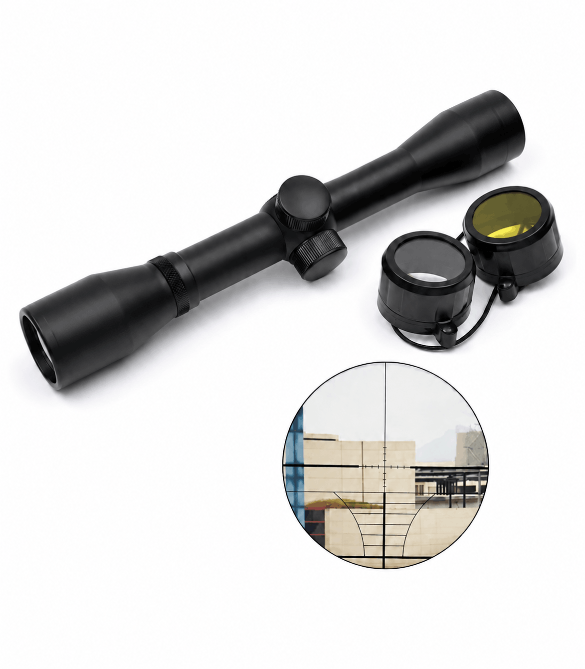 Optika 4x32 s montažom za šinu