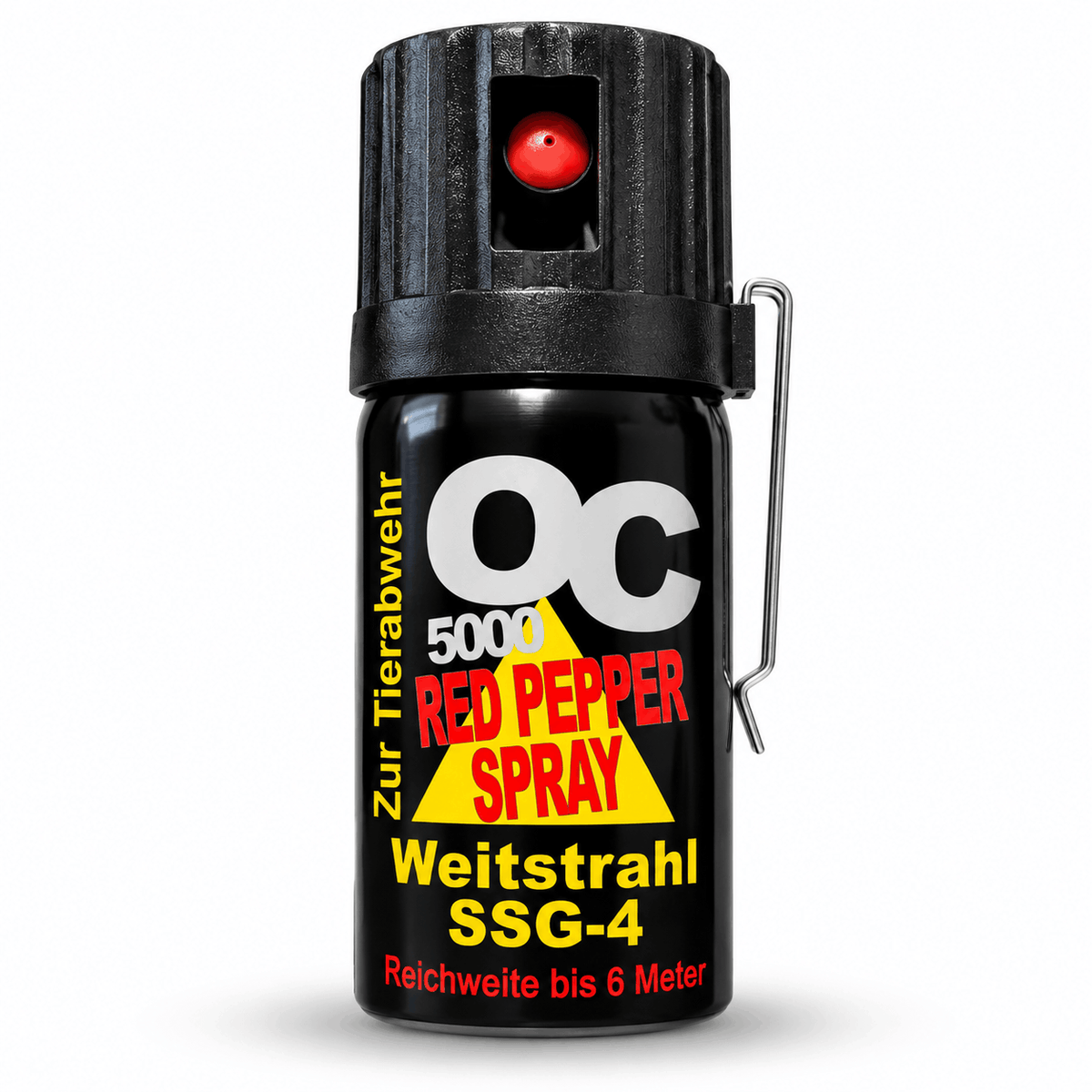 OC 5000 Red Pepper Spray SSG-4 Pfefferspray 40 мл mit Clip