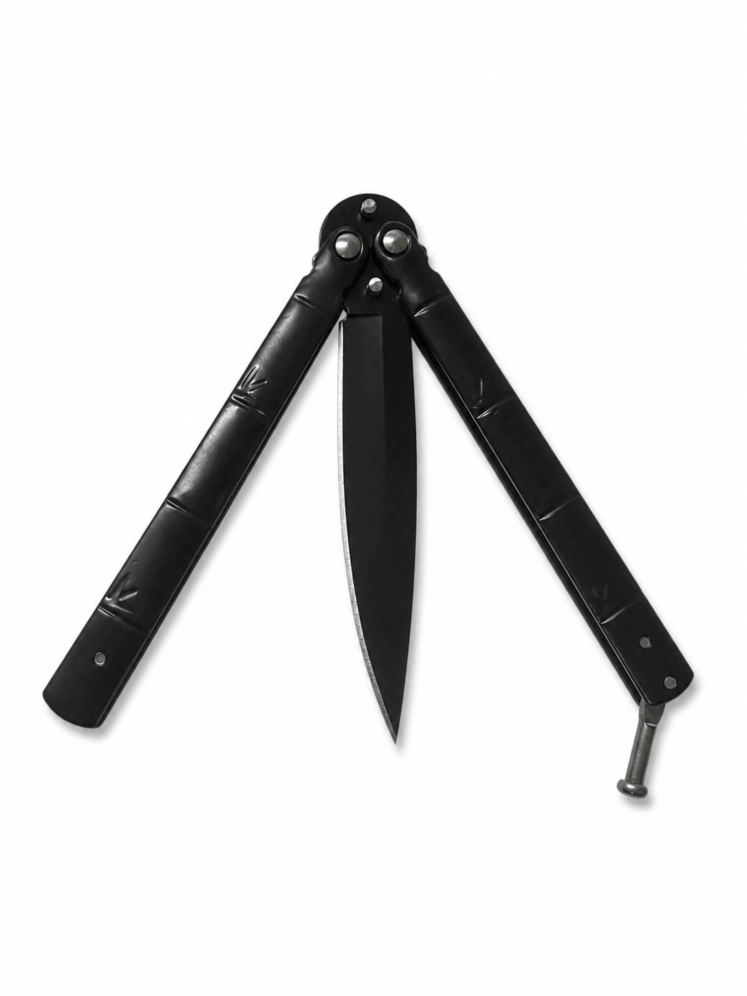 Sklopivi leptir nož Black Airsoft Shadow