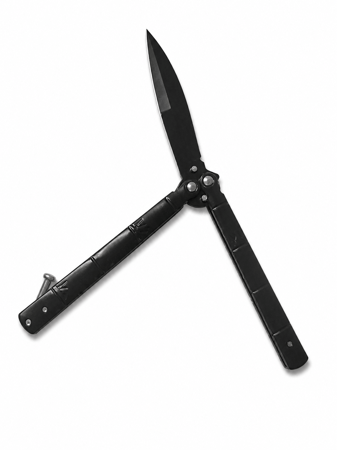 Sklopivi leptir nož Black Airsoft Shadow