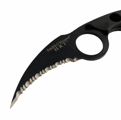 Nůž Smith & Wesson HRT SWHRT2, 6 cm – zubatý, s pouzdrem
