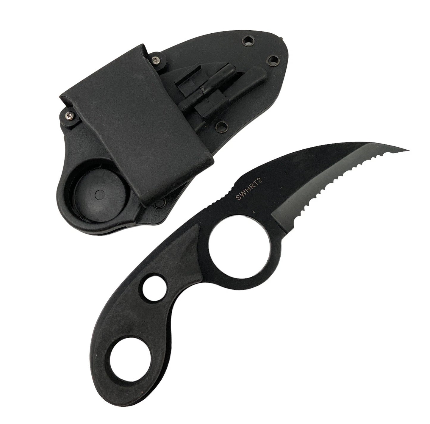 Nůž Smith & Wesson HRT SWHRT2, 6 cm – zubatý, s pouzdrem