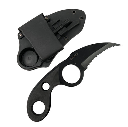 Μαχαίρι Smith & Wesson HRT SWHRT2 6 εκ. – οδοντωτή λεπίδα, με θήκη