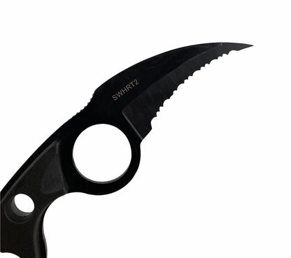 Μαχαίρι Smith & Wesson HRT SWHRT2 6 εκ. – οδοντωτή λεπίδα, με θήκη