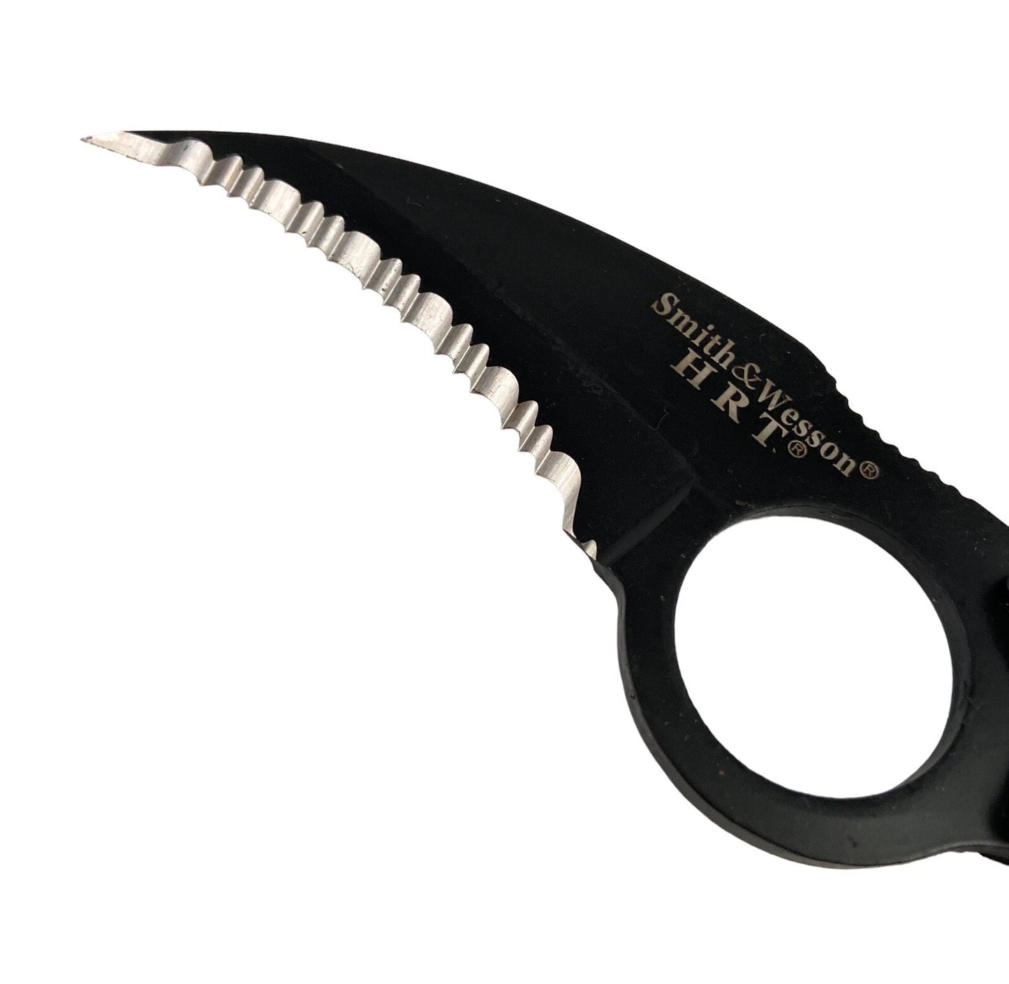 Μαχαίρι Smith & Wesson HRT SWHRT2 6 εκ. – οδοντωτή λεπίδα, με θήκη